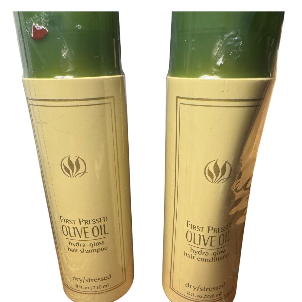 New SERIOUS SKIN CARE..Pressed Olive Oil Hydra-Gloss Hair Shampoo & Conditioner